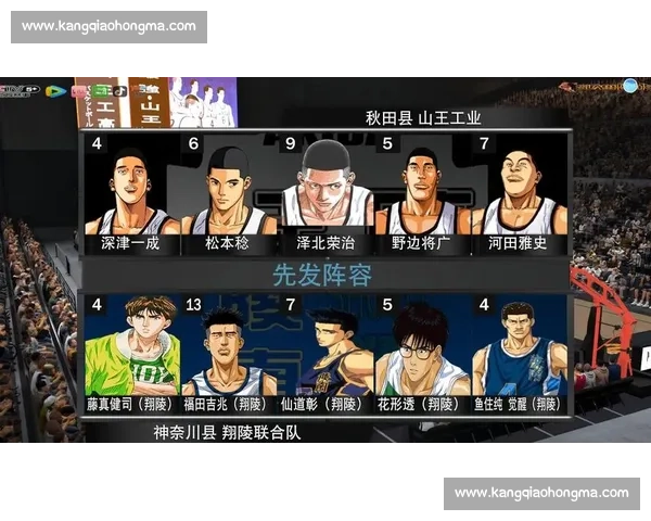 灌篮高手对决山王工业漫画名场面热血青春与团队意志的巅峰之战